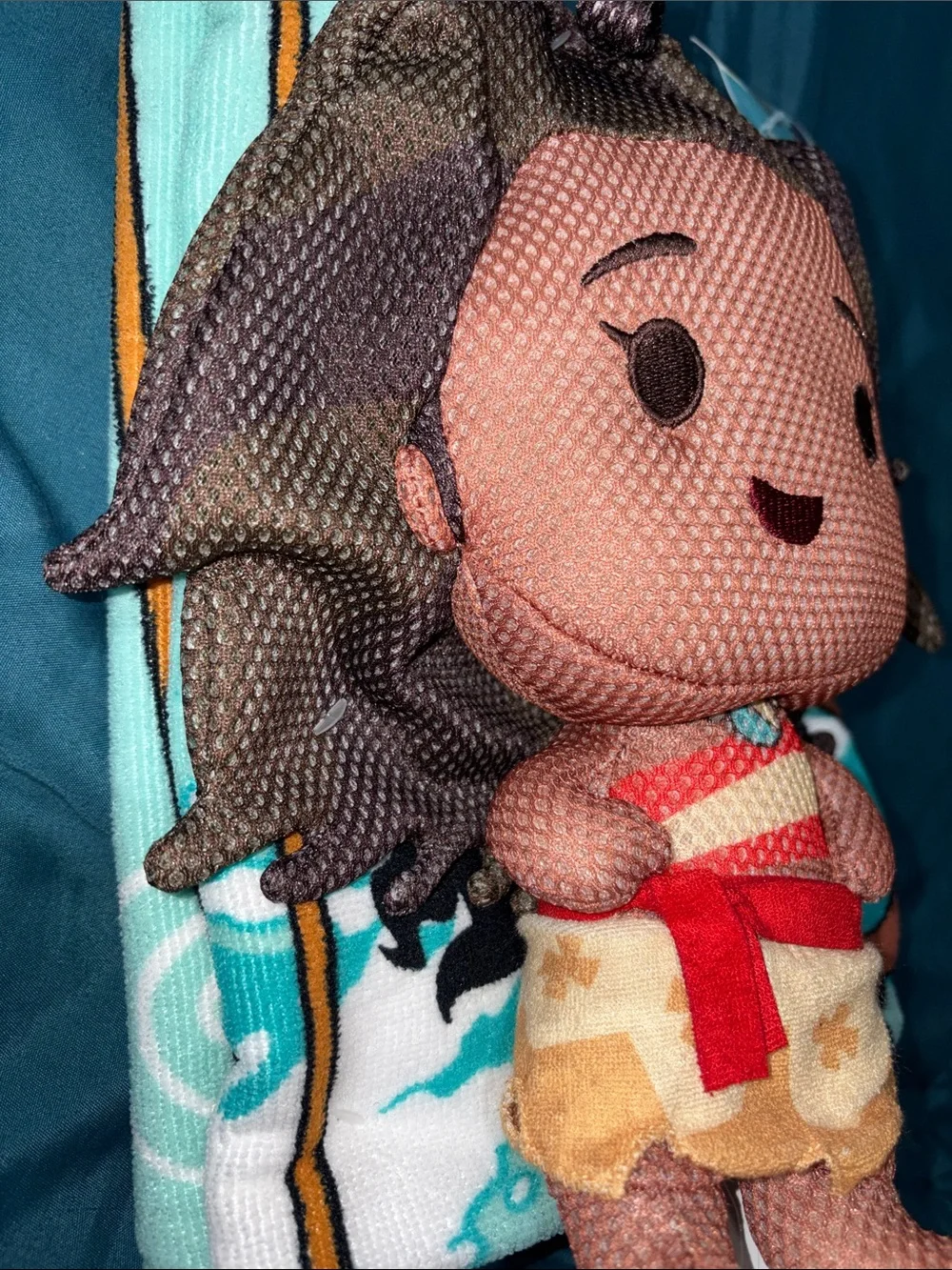 Disney Moana Bath Towel and Bath Buddy set